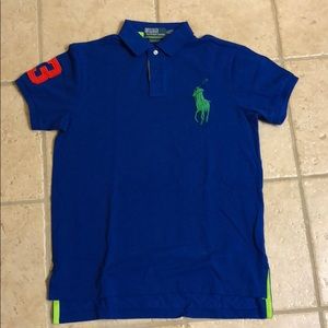 Blue Ralph Lauren Polo. Worn once.